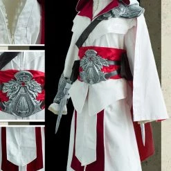 Deluxe Assassin's Creed Brotherhood Ezio Cosplay Costume -Game Costumes Sales 02