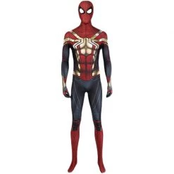 Spider-Man: No Way Home Peter Parker Red Jumpsuit Cosplay Costume