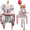 2019 Movie IT Chapter Two Stephen King's It Chapter Two Pennywise The Clown Female Version Cosplay Costume -Game Costumes Sales 1 6