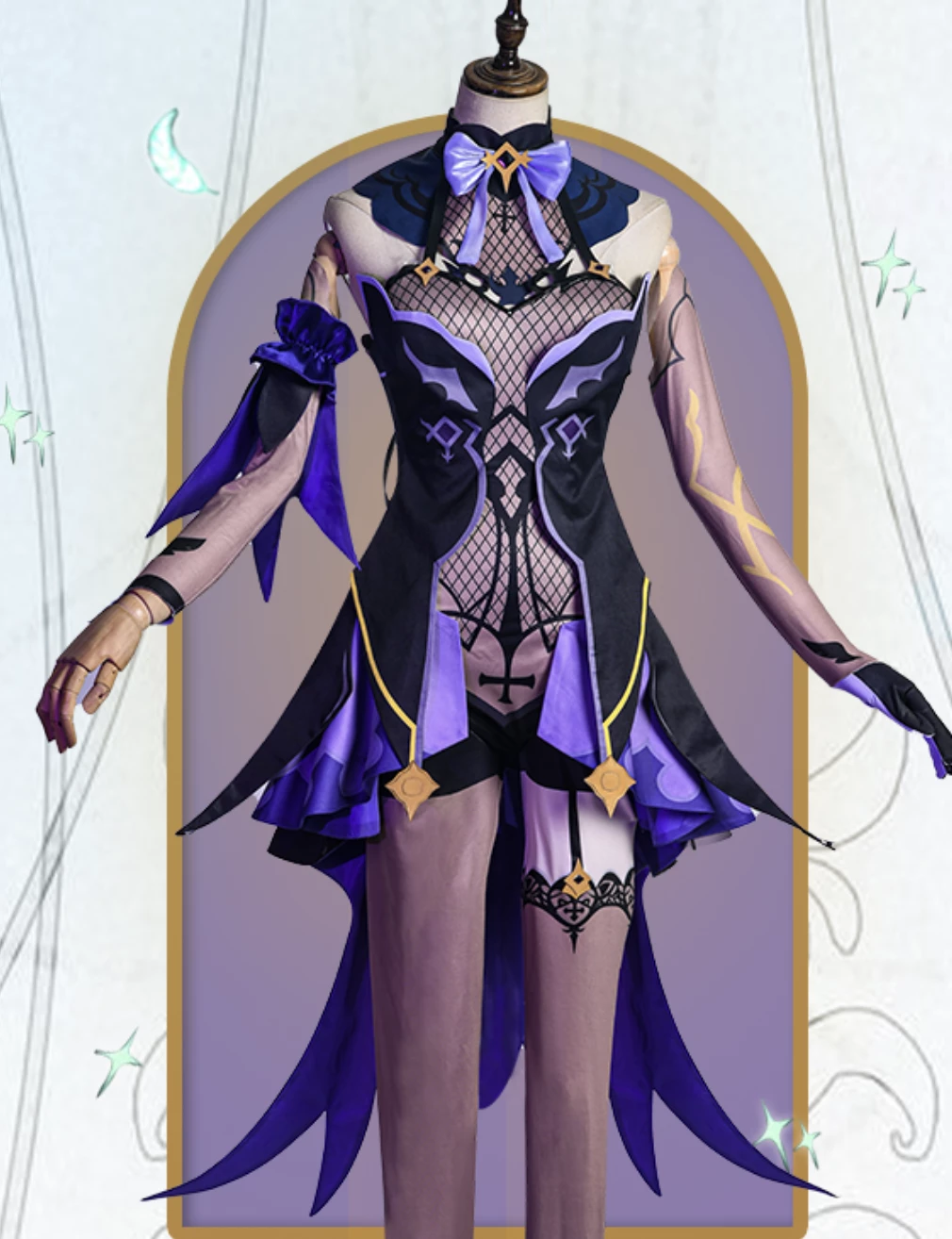 Genshin Impact Fischl Cosplay Costume 3 Genshin Impact Fischl Cosplay Costume