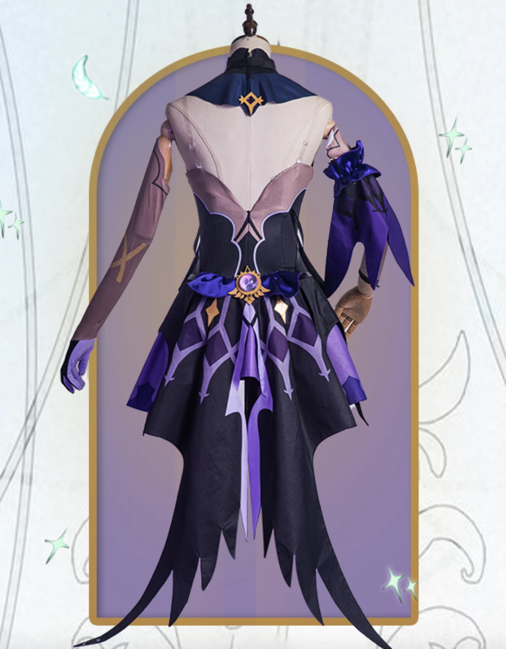 Genshin Impact Fischl Cosplay Costume 5 Genshin Impact Fischl Cosplay Costume - Image 3