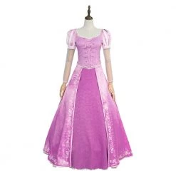 Tangled Rapunzel Princess Dress Cosplay Costume
