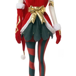 League Of Legends Jinx Christmas Suit Cosplay Costume -Game Costumes Sales 2 2 5