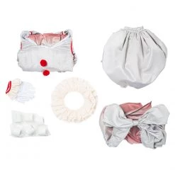 2019 Movie IT Chapter Two Stephen King's It Chapter Two Pennywise The Clown Female Version Cosplay Costume -Game Costumes Sales 4 2