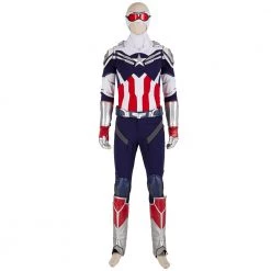 The Falcon And The Winter Soldier Sam Wilson Captain America Cosplay Costume