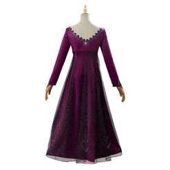 Frozen 2 Elsa Purple Dress Cosplay Costume Version 2 -Game Costumes Sales COS 001 03 155