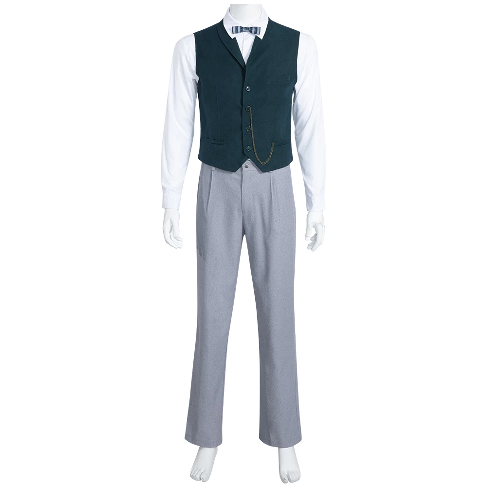 Fantastic Beasts: The Crimes Of Grindelwald Newt Scamande Cosplay Costume 8 Fantastic Beasts: The Crimes Of Grindelwald Newt Scamande Cosplay Costume - Image 6