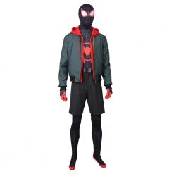 Spider-Man: Into The Spider-Verse Miles Morales Spider-Man Suit Cosplay Costume -Game Costumes Sales COS 001 05 74