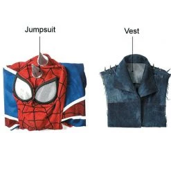 Spider-Man PS4 Spider-Punk Suit Cosplay Costume -Game Costumes Sales COS 001 05 75