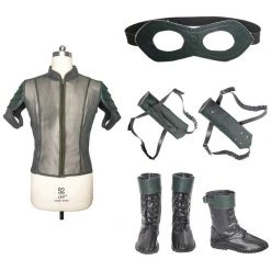 Deluxe Arrow 4 Olive Queen Cosplay Costume With Boots -Game Costumes Sales COS 001 05 9