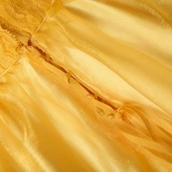 2017 New Movie Beauty And The Beast Belle Princess Dress Cosplay Costume - Version 2 -Game Costumes Sales COS 001 06 17