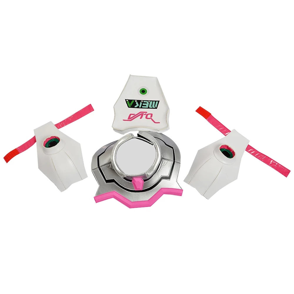 Deluxe Overwatch D.VA Jumpsuit Cosplay Costume 8 Deluxe Overwatch D.VA Jumpsuit Cosplay Costume - Image 6