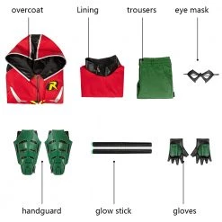 Batman: Gotham Knights Robin Cosplay Costume -Game Costumes Sales COS 001 10 33