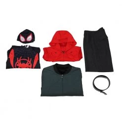 Spider-Man: Into The Spider-Verse Miles Morales Spider-Man Suit Cosplay Costume -Game Costumes Sales COS 001 12 17