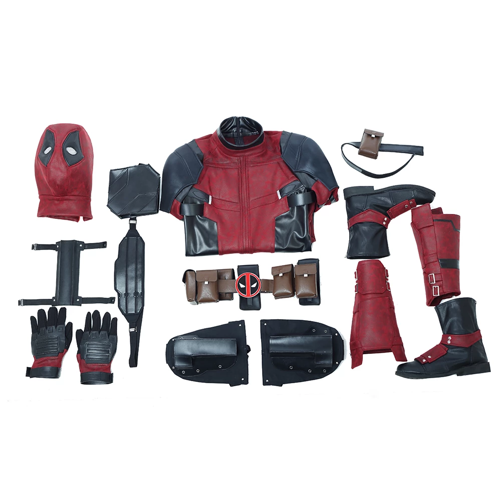 Deadpool 2 Wade Wilson Deadpool Cosplay Costume 15 Deadpool 2 Wade Wilson Deadpool Cosplay Costume - Image 13