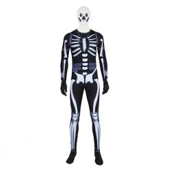 Fortnite Battle Skull Trooper Cosplay Costume