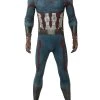 Avengers: Infinity War Captain America Jumpsuit Cosplay Costume