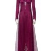 Frozen 2 Princess Elsa Red Dress Cosplay Costume -Game Costumes Sales COS 002 01 184