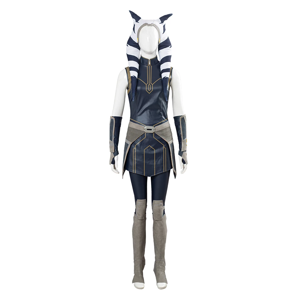 Star Wars: The Clone Wars Season 7 Ahsoka Tano Cosplay Costume Version 2 7 Star Wars: The Clone Wars Season 7 Ahsoka Tano Cosplay Costume Version 2 - Image 5