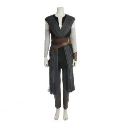 Star Wars Episode VIII: The Last Jedi Rey Jedi Training Suit Cosplay Costume
