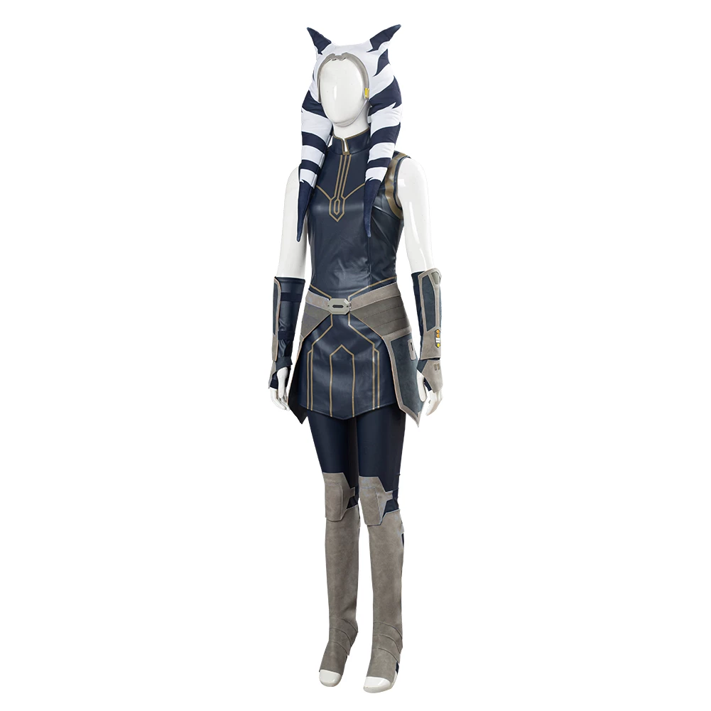 Star Wars: The Clone Wars Season 7 Ahsoka Tano Cosplay Costume Version 2 5 Star Wars: The Clone Wars Season 7 Ahsoka Tano Cosplay Costume Version 2 - Image 3