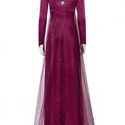 Frozen 2 Princess Elsa Red Dress Cosplay Costume -Game Costumes Sales COS 002 04 108
