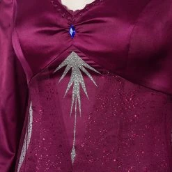 Frozen 2 Princess Elsa Red Dress Cosplay Costume -Game Costumes Sales COS 002 05 96