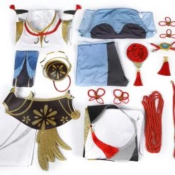 Genshin Impact Shenhe Cosplay Costume -Game Costumes Sales COS 002 07 76