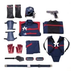 The Falcon And The Winter Soldier Captain America Cosplay Costume -Game Costumes Sales COS 002 16 6