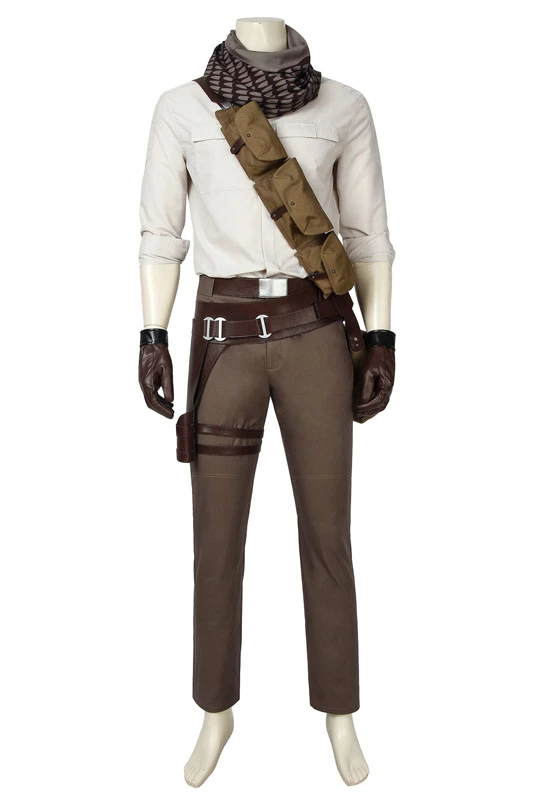 Star Wars: The Rise Of Skywalker Poe Dameron Cosplay Costume 3 Star Wars: The Rise Of Skywalker Poe Dameron Cosplay Costume