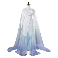Frozen 2 Elsa Dress Cosplay Costume Version 2