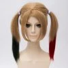 45cm Batman: Arkham Aslylum Harley Quinn Cosplay Wig