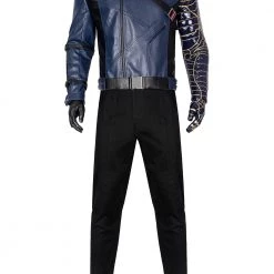 The Falcon And The Winter Soldier Winter Soldier Bucky Barnes Cosplay Costume
