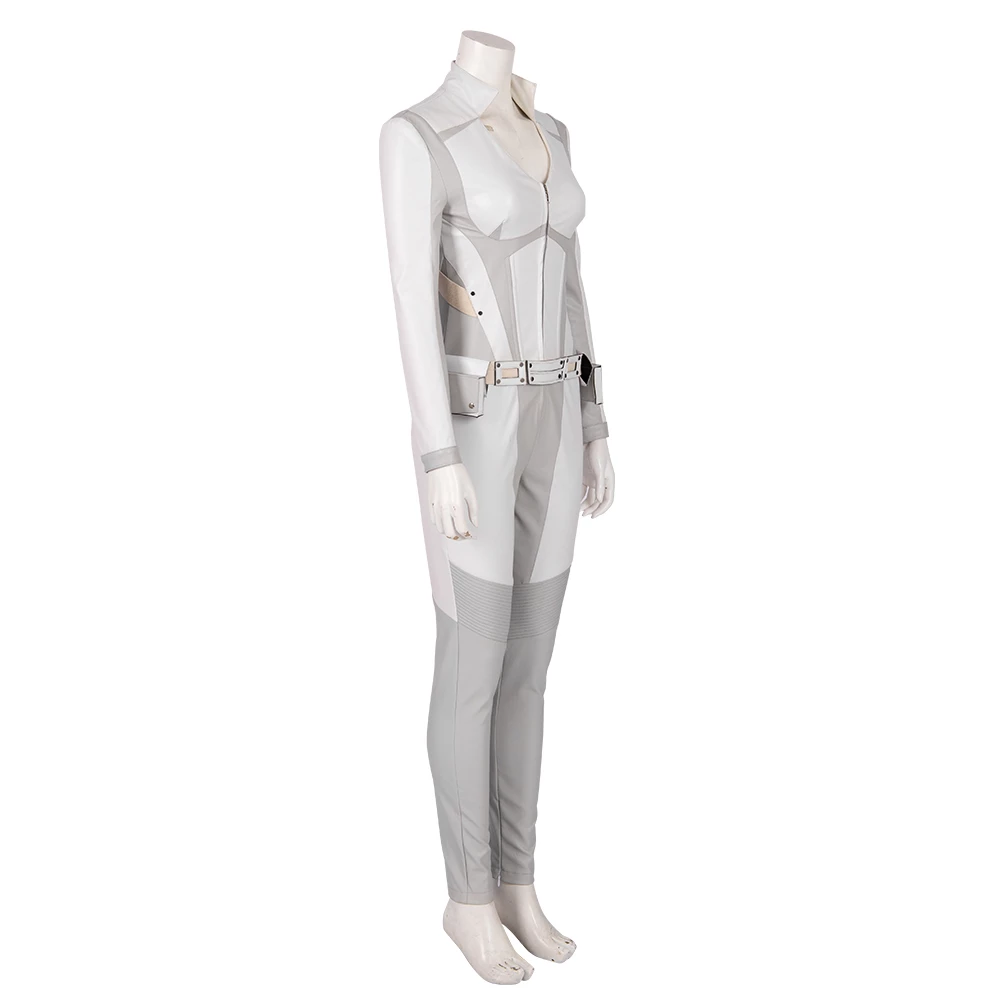 DC's Legends Of Tomorrow Sara Lance White Canary Cosplay Costume 5 DC's Legends Of Tomorrow Sara Lance White Canary Cosplay Costume - Image 3