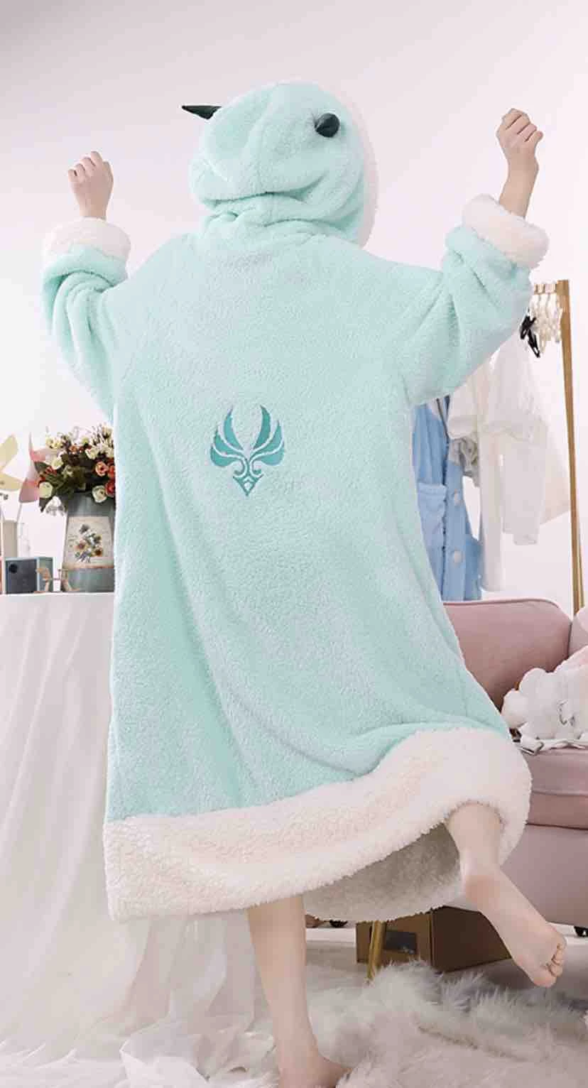 Genshin Impact Xiao Sleepwear Pyjamas Cosplay Costume 5 Genshin Impact Xiao Sleepwear Pyjamas Cosplay Costume - Image 3