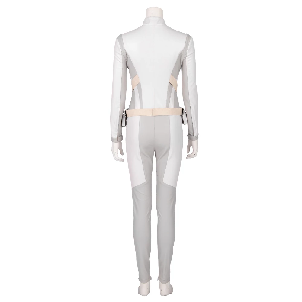 DC's Legends Of Tomorrow Sara Lance White Canary Cosplay Costume 7 DC's Legends Of Tomorrow Sara Lance White Canary Cosplay Costume - Image 5