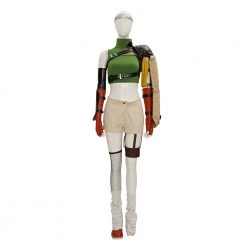 Final Fantasy VII Yuffie Kisaragi Cosplay Costume With Cape -Game Costumes Sales COS 003 05 104