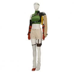 Final Fantasy VII Yuffie Kisaragi Cosplay Costume With Cape -Game Costumes Sales COS 003 10 29