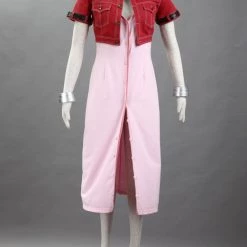 Final Fantasy VII 7 Aerith Gainsborough Cosplay Costume