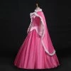 Disney Sleeping Beauty Princess Aurora Pink Dress Cosplay CostumeWith Cape -Game Costumes Sales COS 004 01 25