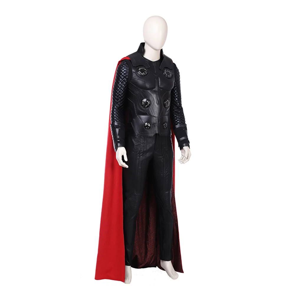 Avengers: Infinity War Thor Cosplay Costume With Cape 4 Avengers: Infinity War Thor Cosplay Costume With Cape - Image 2