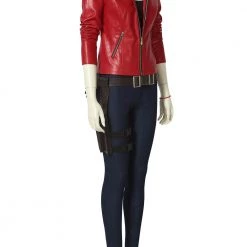 Resident Evil 2 Remake: Claire Redfield Cosplay Costume Verison 2 -Game Costumes Sales COS 004 02 117