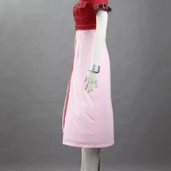 Final Fantasy VII 7 Aerith Gainsborough Cosplay Costume 15 Final Fantasy VII 7 Aerith Gainsborough Cosplay Costume -Game Costumes Sales COS 004 04 13