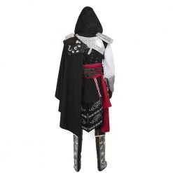 Assassin's Creed II Ezio Auditore Da Firenze Black Edition Cosplay Costume Version 2 20 Assassin's Creed II Ezio Auditore Da Firenze Black Edition Cosplay Costume Version 2 -Game Costumes Sales COS 004 04 35