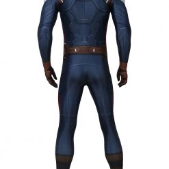 Captain America: The Winter Soldier Steve Rogers Captain America Jumpsuit Cosplay Costume -Game Costumes Sales COS 004 05 81
