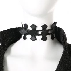 2021 Movie Disney's Cruella Cruella De Vil Black Suit Cosplay Costume -Game Costumes Sales COS 004 06 75