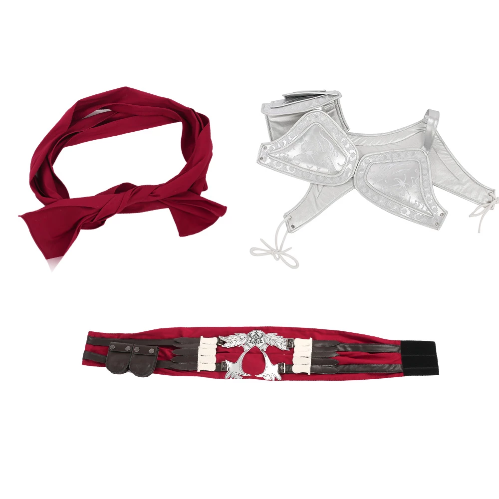 Assassin's Creed II Ezio Auditore Da Firenze Black Edition Cosplay Costume Version 2 10 Assassin's Creed II Ezio Auditore Da Firenze Black Edition Cosplay Costume Version 2 - Image 8