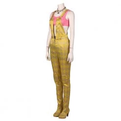 2020 Movie Birds Of Prey Harley Quinn Yellow Suit Cosplay Costume