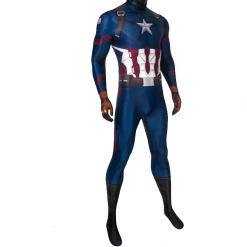 Avengers: Endgame Captain America Steve Rogers Jumpsuit Cosplay Costume -Game Costumes Sales COS 005 02 140