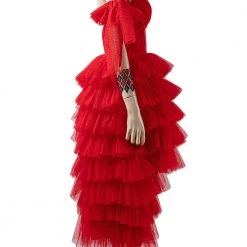 2021 TV The Suicide Squad Harley Quinn Red Dress Cosplay Costume Version 2 -Game Costumes Sales COS 005 03 163